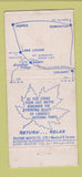 Matchbook Cover - Sunshine Village Banff AB 21 Strike Feature