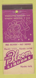 Matchbook Cover - Jack Bloom Liquors Los Angeles CA 21 Strike Feature