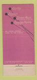 Matchbook Cover - The Cirque Seattle WA 21 Strike Feature