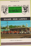 Matchbook Cover - Parsons Welding Supply San Diego CA 40 Strike