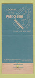 Matchbook Cover - Robert Hill's Chef's Inn Pasadena CA 21 Strike Feature