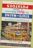 Matchbook Cover - State of Maine Potatoes WEAR true color 40 Strike