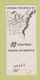 Matchbook Cover - Hickman Williams Raw Materials 30 Stick