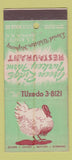 Matchbook Cover - Green Ridge Turkey Farm Nashua NH WORN 30 Stick