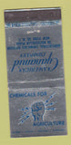 Matchbook Cover - American Cyanamid Chemical New York City 30 Stick