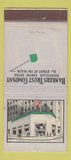 Matchbook Cover - Bankers Trust Company New York City 30 Stick