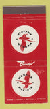 Matchbook Cover - Bendix Pacific North Hollywood CA WEAR 30 Stick