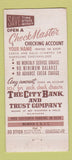Matchbook Cover - City Bank and Trust Milwaukee WI WEAR 30 Stick