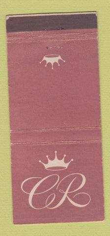 Matchbook Cover - The Colony Washington DC 30 Stick