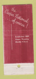 Matchbook Cover - Casper National Bank WY 30 Stick
