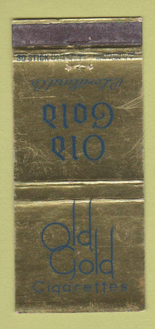 Matchbook Cover - Old Gold Cigarettes WEAR 30 Stick