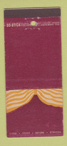 Matchbook Cover - Overland Printing Company Chicago IL 30 Stick