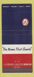 Matchbook Cover - Veeder Root Computing Devices Hartford CT 30 Stick