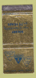 Matchbook Cover - Solvay 1956 Alkalies WORN 30 Stick