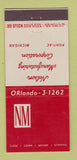 Matchbook Cover - Nelson Manufacturing Pontiac MI 30 Stick