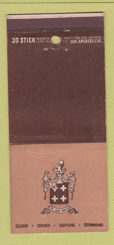 Matchbook Cover - Marler's Bevelry Hills CA 30 Stick