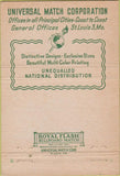 Matchbook Cover - Harry Golden Universal Match St Louis MO 40 Strike