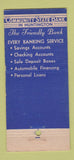 Matchbook Cover - Community State Bank Huntington IN 30 Stick