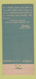 Matchbook Cover - Catalina Guest Ranch Tucson AZ 30 Stick