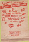 Matchbook Cover - Mid Western Machinery valves Joplin MO WEAR 40 Strike