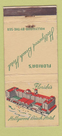 Matchbook Cover - Hollywood Beach Hotel FL WEAR 30 Stick