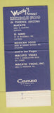 Matchbook Cover - Woody's Macayo Mexican Food Phoenix AZ 30 Strike
