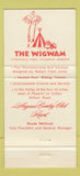 Matchbook Cover - Wigwam Country Club Resort Phoenix AZ 30 Strike