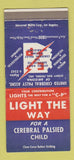 Matchbook Cover - United Cerebral Palsy Association Phoenix AZ 30 Strike