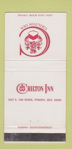 Matchbook Cover - Chilton Inn Phoenix AZ 30 Strike