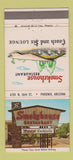 Matchbook Cover - Smokehouse Restaurant Phoenix AZ 30 Strike