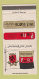 Matchbook Cover - Beef Eaters Prime Rib Phoenix AZ 30 Strike