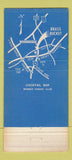 Matchbook Cover - The Brass Bucket Steak House Woodbridge NJ 30 Strike