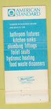 Matchbook Cover - American Standard Bathroom Fixtures Minneapolis MN 30 Strike