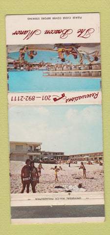 Matchbook Cover - Beacon Manor Point Pleasant Beach NJ WEAR 30 Strike