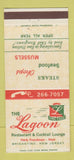 Matchbook Cover - Lagoon Restaurant Brigantine NJ 30 Strike