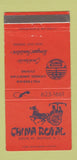 Matchbook Cover - China Royal Chinese Restaurant Denville NJ 30 Strike