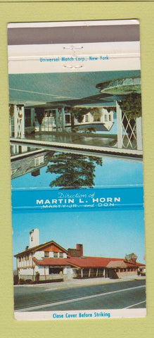 Matchbook Cover - Mayfair Farms West Orange NJ Pals Cabin  30 Strike