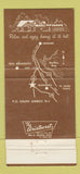 Matchbook Cover - Clare and Coby's Inn Madison Township NJ 30 Strike