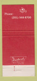 Matchbook Cover - The Opera Restaurant Englewood Cliffs NJ 30 Strike