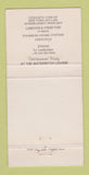 Matchbook Cover - Long John's Seafood House Highlands NJ 30 Strike
