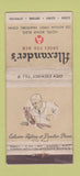 Matchbook Cover - Alexander's Shoes Hartford CT WORN 21 Strike Feature