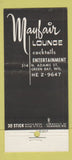 Matchbook Cover - Mayfair Lounge Green Bay WI 30 Stick