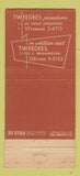 Matchbook Cover - Forest Room Pasadena CA WEAR 30 Stick
