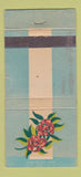Matchbook Cover - Camellia House Drake Chicago IL Dorothy Draper WORN 30 Stick