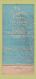 Matchbook Cover - Camellia House Drake Chicago IL Dorothy Draper WORN 30 Stick