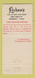 Matchbook Cover - Luchow's Restaurant New York City WEAR 30 Stick