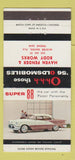 Matchbook Cover - 1956 Oldsmobile Haven Fender Body Winter Haven FL 30 Strike