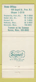 Matchbook Cover - Kays Newport Shoes RI WEAR 30 Strike
