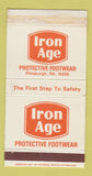 Matchbox - Iron Age Safety Shoes Pittsburgh PA