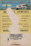 Matchbook Cover - Van Waters Rogers Seattle Spokane WA WEAR 40 Strike